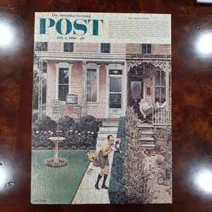 Vintage - The Saturday Evening Post - Oklahoma 500 Piece Puzzle